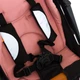 Детская коляска Bene Baby D200 Прогулочная розовая на чёрной раме - изображение 7
