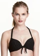 Купальний бюст H&M 80A Білий 0184121_черн - зображення 1