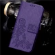 Чохол Clover для Samsung Galaxy J1 Mini / J105 книжка шкіра PU Purple Без бренду - зображення 3