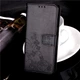 Чехол Clover для Meizu M3 / M3s / M3 mini книжка кожа PU женский черный - изображение 2
