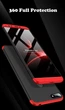 Чохол GKK 360 для Huawei Y6 Prime 2018 (5.7") оригінальний бампер Black-Red - зображення 2