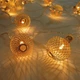 Гирлянда NikoLED Золотые шарики сетка внутренняя 20 led (2052) - изображение 1