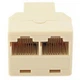 Спліттер Atcom вита пара, UTP, 8P8C J-45 1port (female) to 2port (female) (12450) - зображення 2