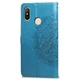 Чехол Vintage для Xiaomi Redmi Note 5 / Note 5 Pro Global книжка кожа PU голубой - изображение 5