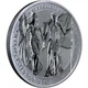 Серебряная монета 1oz Аллегории Колумбии и Германии 5 Марок 2019 Германия "Limited Edition for WORLD MONEY FAIR'20" - изображение 3