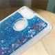 Чохол Glitter для Xiaomi Redmi 6A Бампер Рідкий блиск Синій Без бренду - зображення 10