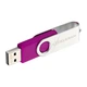 USB флеш накопитель eXceleram 32GB P1 Series Silver/Purple USB 2.0 (EXP1U2SIPU32) - изображение 5