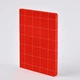 Блокнот Nuuna Break The Grid Red 16,5 x 22 см лініювання асорті - изображение 1
