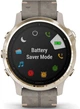 Garmin Fenix 6S Pro Sapphire Light Gold with Shale Grey Leather Band (010-02159-40) - изображение 4