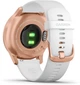 Garmin Vivomove Style Rose Gold Aluminum w. White Silicone B. (010-02240-00) - изображение 5