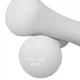Виниловые гантели Springos 2 x 3 кг FA1042 серый - изображение 4