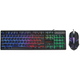 Набор геймерский Клавиатура компьютерная проводная HK-6300TZ Big с LED RGB подсветкой + мышка - изображение 2