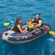 Лодка надувная Bestway трехместная резиновая Hydro-Force 307х126х43 см - изображение 3