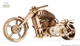 Механический деревянный 3D конструктор Ugears Байк VM-02 из фанеры (70051) - изображение 3
