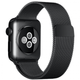 Ремешок Миланская петля GoVern (Milanese Loop) для Apple Watch 38mm/40mm/41mm Black - изображение 2