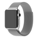 Ремінець Міланська петля GoVern (Milanese Loop) для Apple Watch 38mm/40mm/41mm Silver - зображення 1