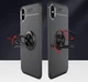 Чехол TPU Ring для Iphone X бампер оригинальный black с кольцом - изображение 5