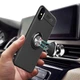 Чехол TPU Ring для Iphone X бампер оригинальный black с кольцом - изображение 7