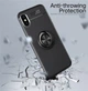 Чехол TPU Ring для Iphone X бампер оригинальный black с кольцом - изображение 8