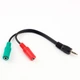 Кабель аудио, переходник 4-pin M/F 3.5 мм + микрофон Cablexpert CCA-417 - изображение 2