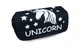 Пенал школьный Единорог Unicorn на Чёрном 3 отделения 200*100*75 мм - изображение 1