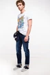 Футболка DeFacto M Біла (DeFT-shirt -136-0) - зображення 2
