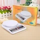 Весы кухонные 7кг Kitchen SF-400 Белые - изображение 7