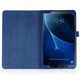 Классический чехол-книжка Deexe Book Type для Samsung Galaxy Tab A 10.1 (T580/585) - Dark Blue - изображение 5