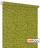 Ролета тканинна INROLL Есо-Mini 40х165 см Akant Зелений 2058 - зображення 3