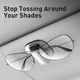 Автотримач для окулярів Baseus Platinum Eyewear Clip на торпедо Сріблястий - зображення 10