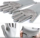 Силиконовая перчатка для мытья посуды Magic Silicone Gloves Многофункциональная щетка Серый - изображение 5