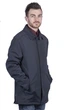 Чоловіча синя куртка осінь/весна з поясом і блискавкою Casual Kuper (синій, M), 29416, 26158 - изображение 2