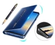 Чохол Mirror для Xiaomi Mi 8 Lite книжка дзеркальна Blue Без бренду - зображення 3
