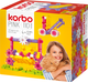 Zestaw do kreatywnego konstruowania Korbo Pink 110 elementów (5906395455362) - obraz 1