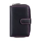 Стильний жіночий гаманець Visconti R13 BLK/BERRY Carmelo c RFID (Black Berry) - зображення 7