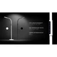 LED торшер напольный белый VIDEX VL-TF07W 14W 3000-5500K 220V - изображение 5