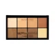 Палетка хайлайтеров MAKEUP REVOLUTION HD Pro Powder Contour Light Medium, 8 відтінків - зображення 1