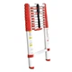 Драбина з алюмінію, телескопічна 10 сход., 3,20 м INTERTOOL LT-3032 - зображення 1