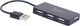 USB Hub Gembird 4 porty USB 2.0 (UHB-U2P4-04) - obraz 1