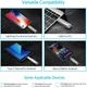Флеш пам'ять QARFEE 4 in 1 USB 64 GB, USB 3.0/Micro USB/Type-C/Lightning - зображення 5