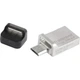 USB флеш накопитель Transcend 16GB JetFlash OTG 880 Metal Silver USB 3.0 (TS16GJF880S) - изображение 2