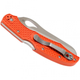 Нож Spyderco Byrd Large Rescue 2, серрейтор, orange (BY17SOR2) - изображение 7