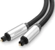Оптический кабель Ugreen AV108 Toslink-Toslink Optical Pro Audio Cable 1.5 м Black (90401979/10542) - изображение 1