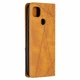 Чехол-книжка с кармашками UniCase Geometric Pattern для Xiaomi Redmi 9C - Brown - изображение 4