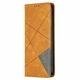 Чехол-книжка с кармашками UniCase Geometric Pattern для Xiaomi Redmi 9C - Brown - изображение 6