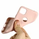Силиконовый (TPU) чехол Deexe Silicone Case для Google Pixel 4A - Pink - изображение 4
