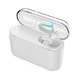 Гарнітура Bluetooth V5.0, бездротовий навушник з мікрофоном HBQ Q32 White (883310) - зображення 1