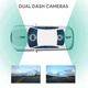 Видеорегистратор AUKEY Dual Dash Cam DRO3 две камеры / экран 2,7 дюймов / Full HD / объектив 170 ° black - изображение 5