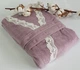 Халат жіночий Maison D'or Dina Dark Lilac M - зображення 1