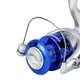 Катушка безынерционная для спиннинга yumoshi SA 3000 Silver-Blue - изображение 4